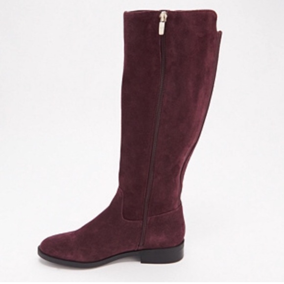 Marc Fisher Shoes Marc Fisher Wide Calf Burgundy Tall Shaft Boots